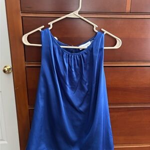 Calvin Klein Royal Blue Sleeveless Blouse
